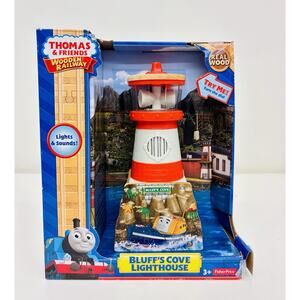 Bluff's Cove Lighthouse Thomas & Friends Wooden Railway BDG66 Working w/ Box